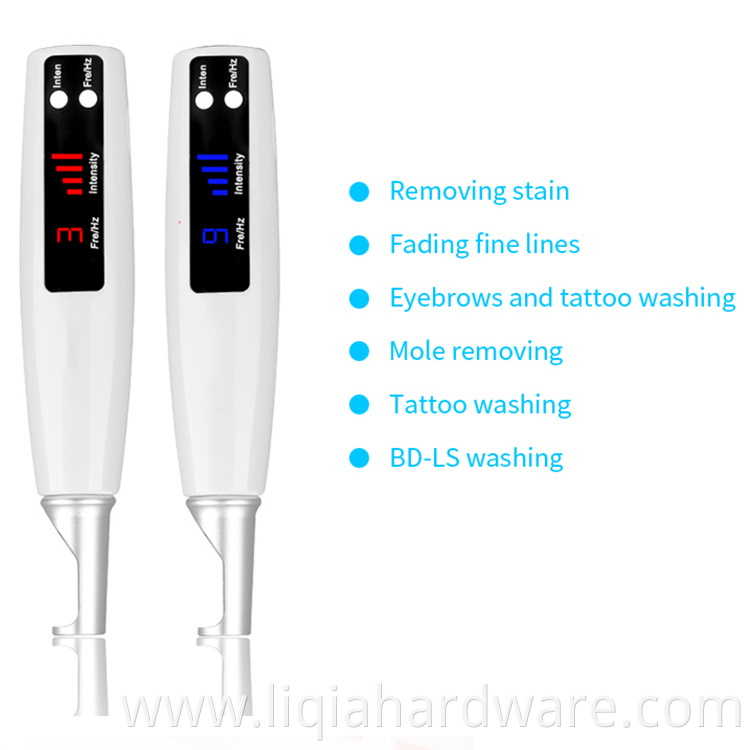 Home speedy charging electric skin tag mole tattoo laser removal pen